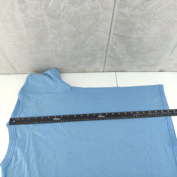 VTG  Looney Tunes Taz Shirt Mens Small Blue Skater Graphic Tee Cartoon 90s 1997 - Picture 13 of 16